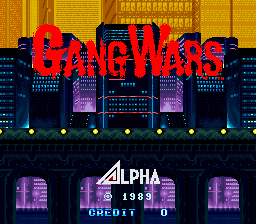 Gang Wars (Alpha-68K) (Arcade) (gamerip) (1989) MP3